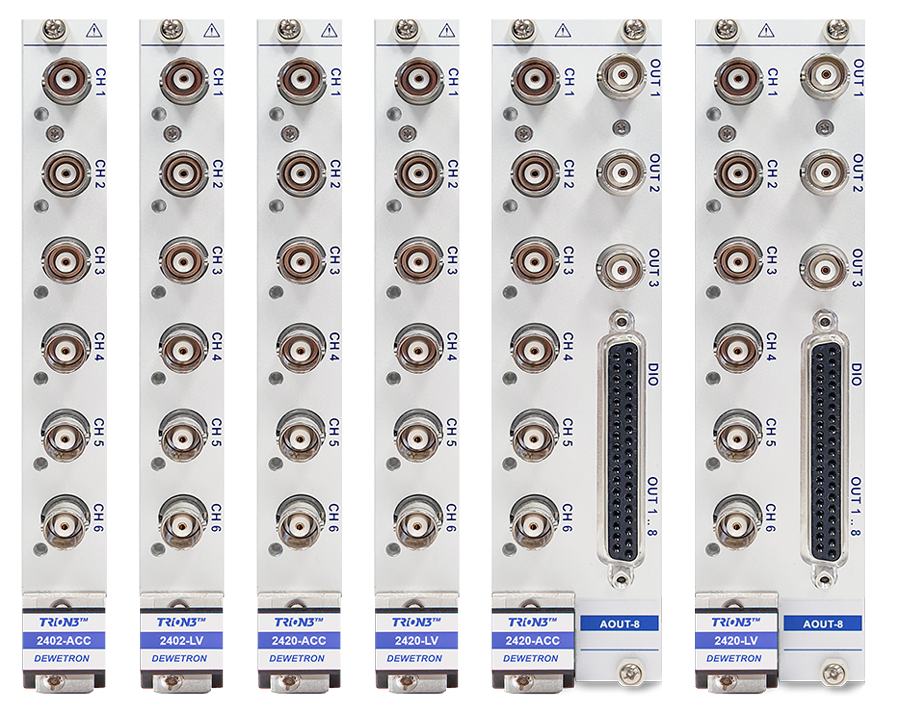 测量低电压和加速度 TRION3 模块 适用于 ACC 和 LV