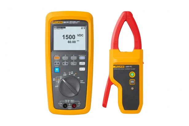 Fluke 283 FC/PV 太阳能数字万用表和无线电流钳
